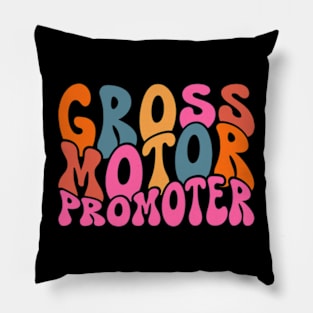 Retro Vintage Gross Motor Promoter Pillow