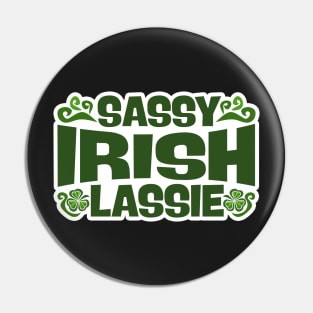 Sassy Irish Lassie Pin