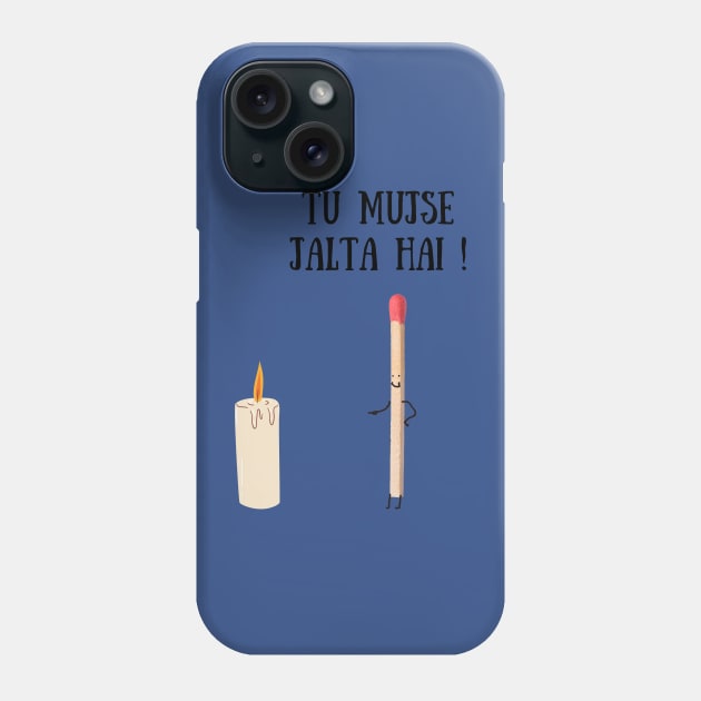 Desi Humor Tshirt Phone Case by Swag Like Desi