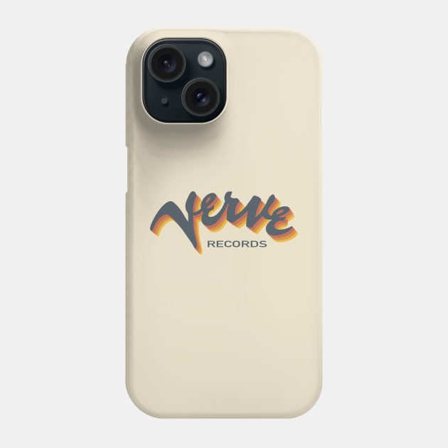 Verve jazz records Phone Case by Utopia Art & Illustration