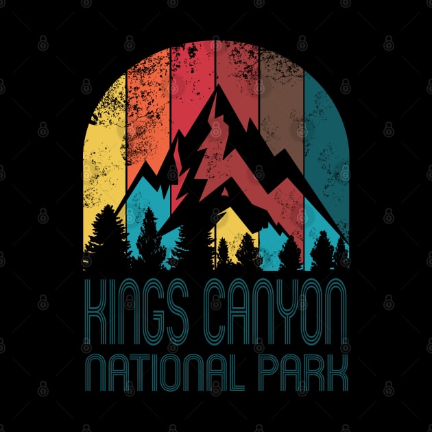 Kings Canyon National Park Gift or Souvenir T Shirt by HopeandHobby