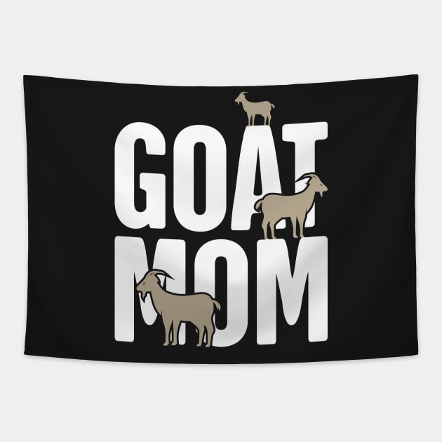 Goat Mom Tapestry by MeatMan