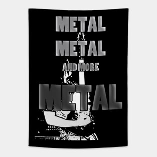 Metal, Metal, and More Metal Tapestry