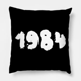 1984 white Pillow