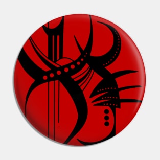 Ancient Tribal art Pin