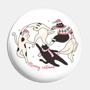 Merry catmas Pin