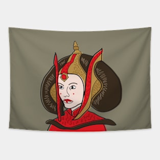 Padme in Weirdtural Reality Tapestry