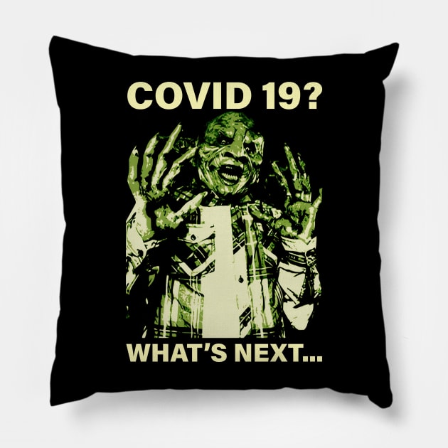 Nekrogoblikon Merch What's Next Pillow by chancgrantc@gmail.com