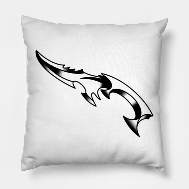 Knife Pillow by drawingsbydarcy