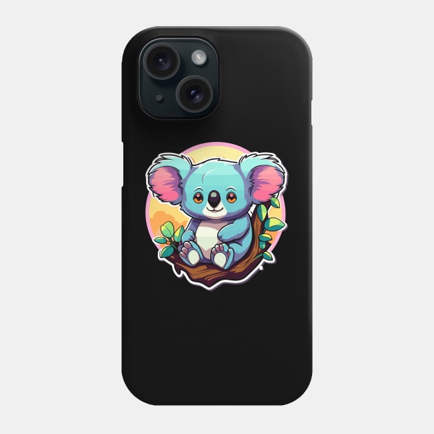 Koala Bear Illustration Phone Case by FluffigerSchuh