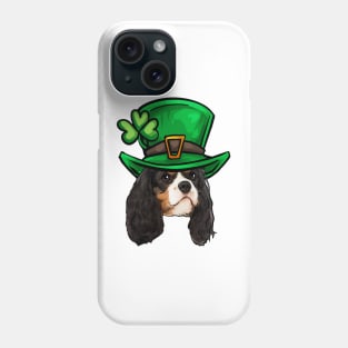 St Patricks Day Cavalier King Charles Spaniel Phone Case