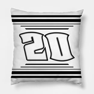 Vicente Salas #20 2024 NASCAR Design Pillow