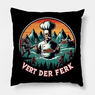 Vert Der Ferk Vintage Pillow