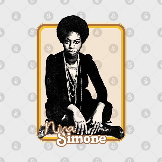 Nina Simone /\ Original Retro Fan Art Design by DankFutura