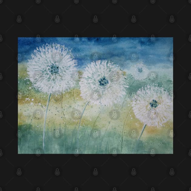 Meadow Dandelion Fairies by Juliejart