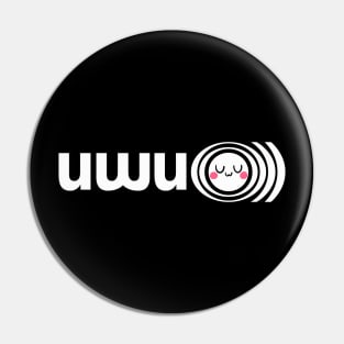 uwu /ˈuːwuː/ sunn O meme Pin