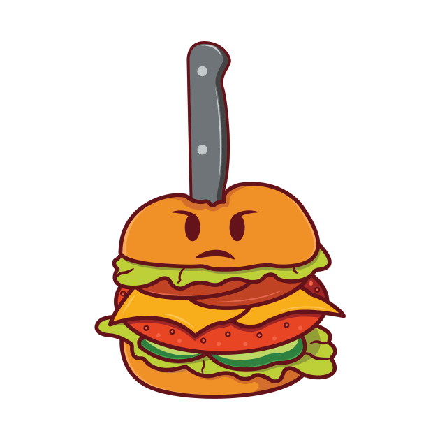 Cute Character - Mad Burgers by Ketchup on Cloth