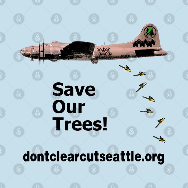 bombing chainsaws by SeattleTrees