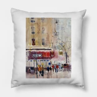 Chinatown, New York City, New York Pillow