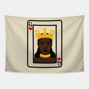 Queen Of Hearts Collection Tapestry