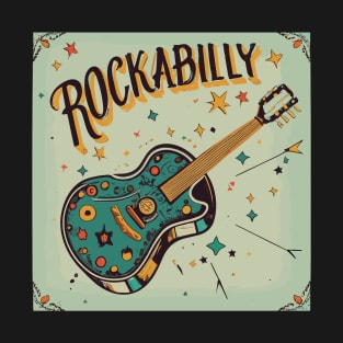 Rockabilly Guitar T-Shirt