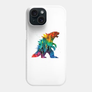 Gojira in Japan Geometrix Style Phone Case