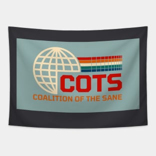 CotS Logo Alternate Retro Tapestry