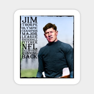 Jim Thorpe, 1912, version 3 Magnet