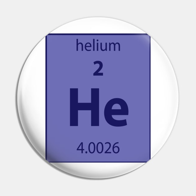 Helium Element Pin by JuliesDesigns