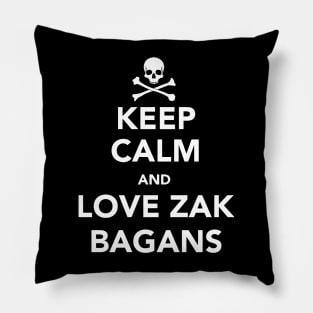 Keep Calm And Love Zak Bagans Pillow