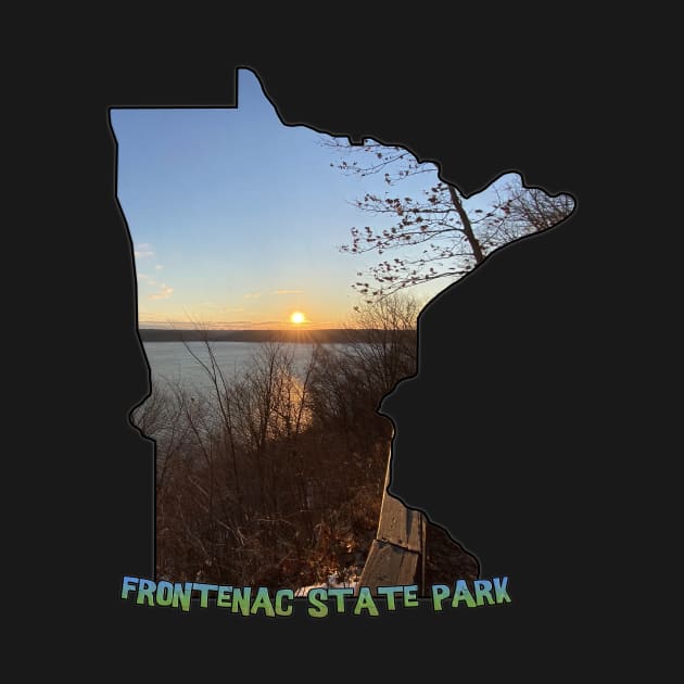 Minnesota State Outline (Frontenac State Park) by gorff