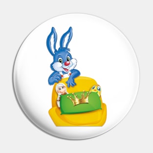 rabbit kinder Pin