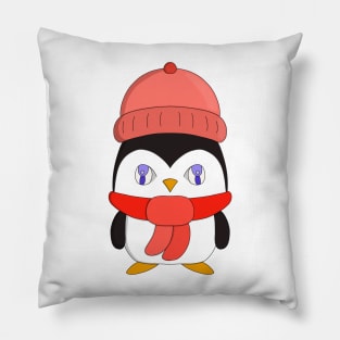 Baby Winter Penguin Pillow