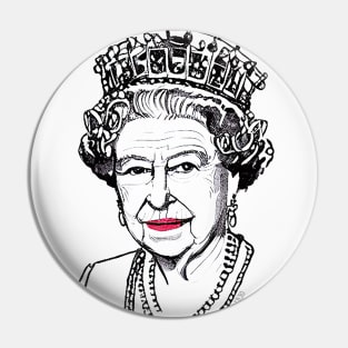 Queen Elizabeth. Pin