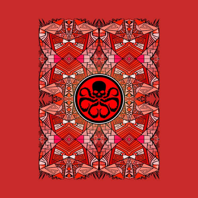 Hail Hydra Fan Pattern by ShawnBallardDesigns