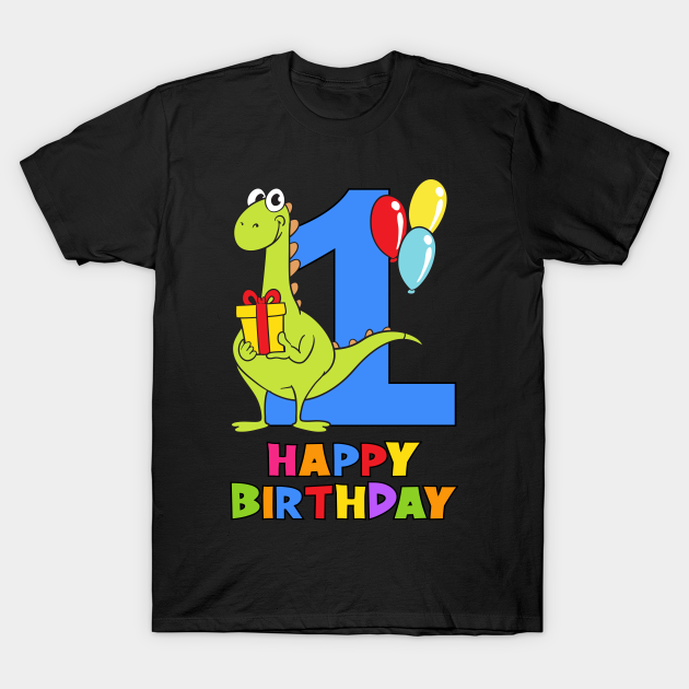 birthday t shirt for 1 year old