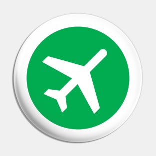 Airport Icon (request other colours) Pin