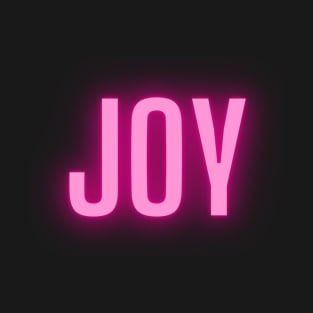 joy purple glowing design T-Shirt