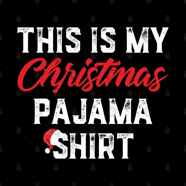 This Is My Christmas Pajama Shirt Funny Christmas by trendingoriginals