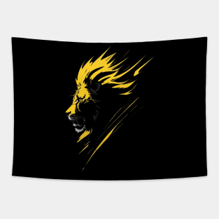 ANGRY LION ANIMAL DESIGN Tapestry