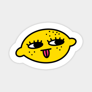 Lemon Cartoon Magnet