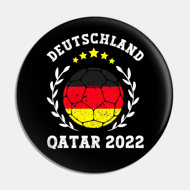 Deutschland Football Pin by footballomatic