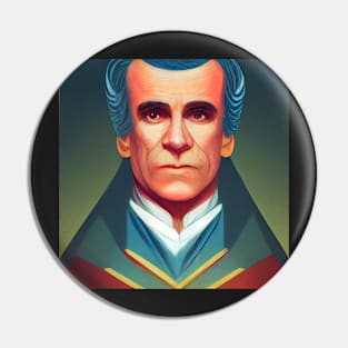 James K. Polk | Comics style Pin