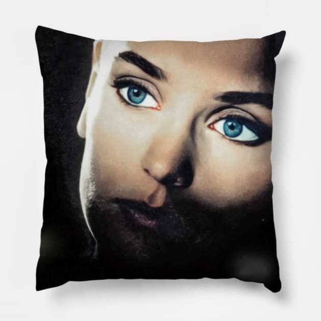 Sinead O'Connor Pillow by akastardust