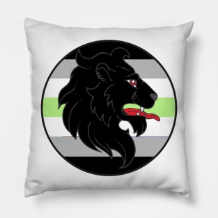 An Tir Pride - Agender - Populace Badge Style 1 Pillow