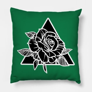 Rose (white) Pillow