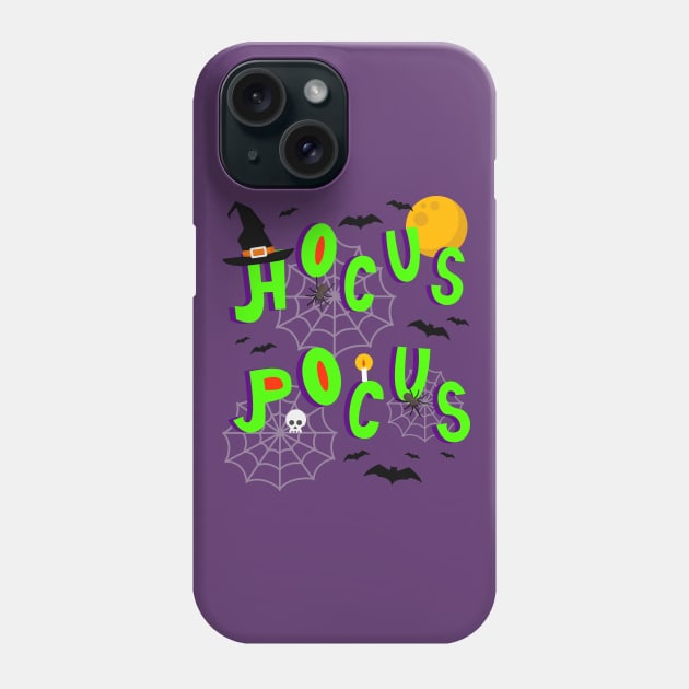 Hocus Pocus Phone Case by klarencetolosa