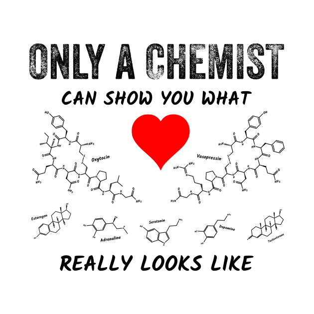 Only a chemist can show you what love really looks like by Polyart