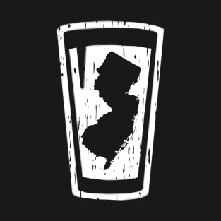 2-SIDED NJ DRINK LOCAL - PINT GLASS T-Shirt