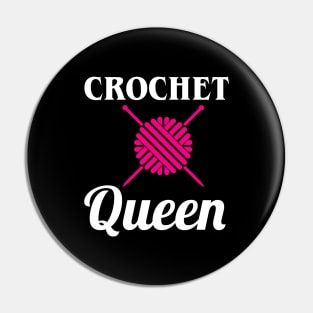 Crochet Queen Pin